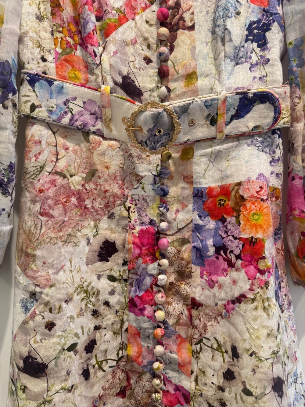 Zimmerman Prima Floral Mini Dress size 1 - Picture 6 of 9